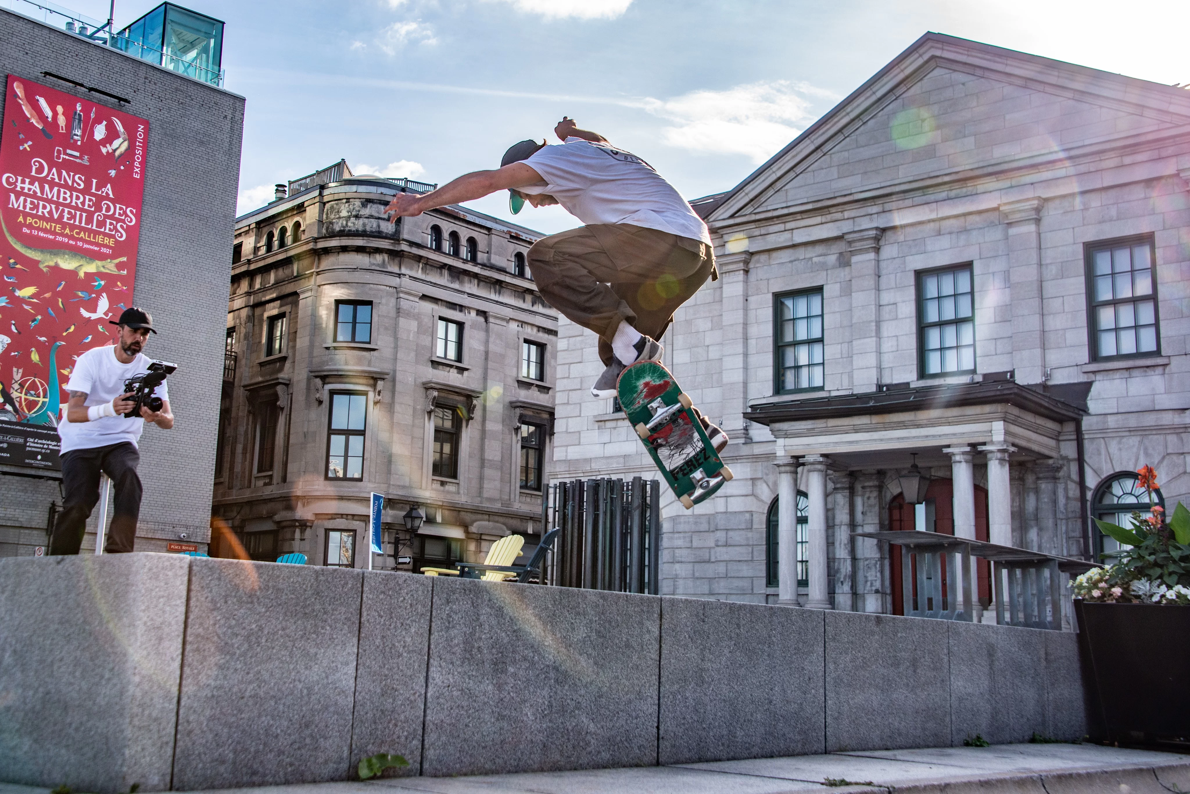 Skate trick Montréal