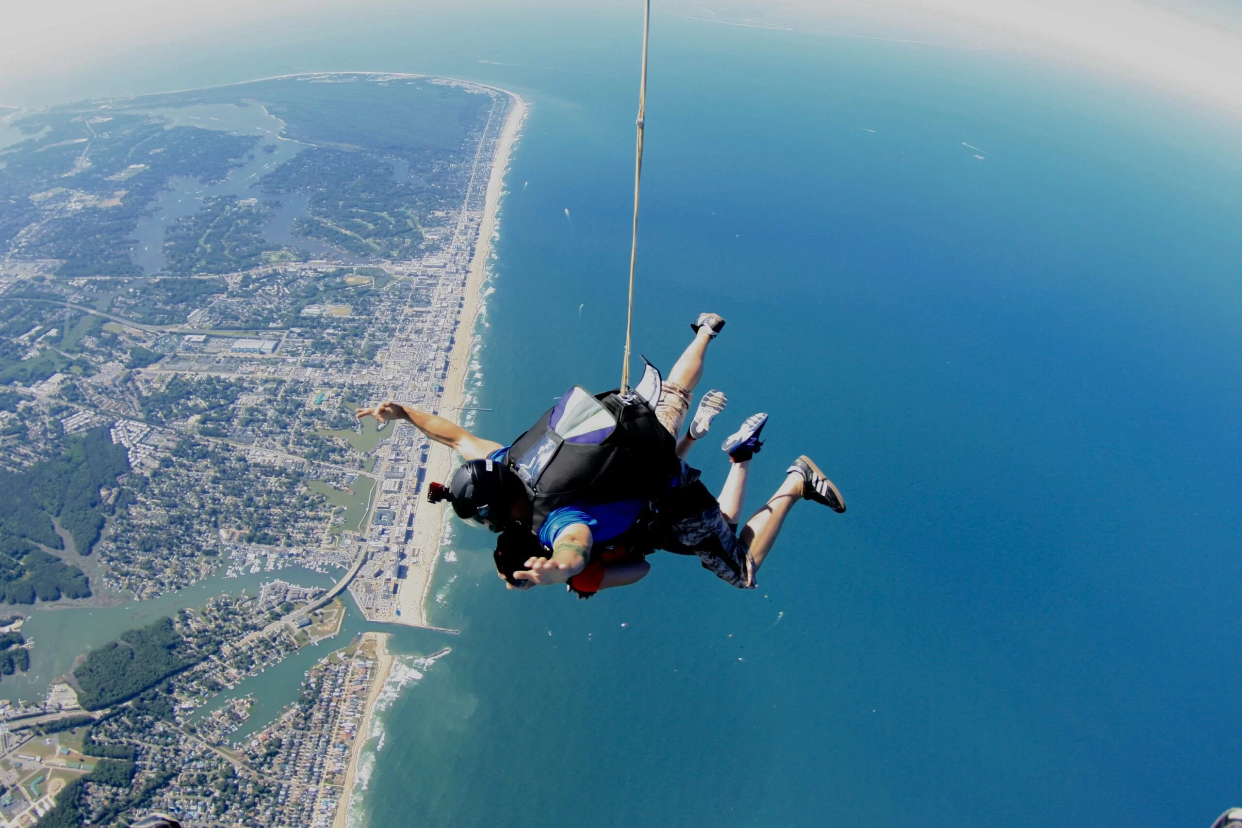 skydiving